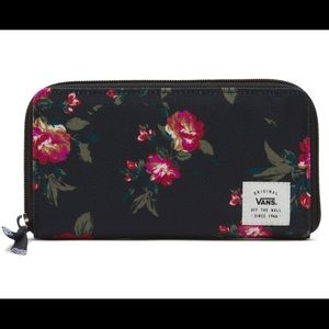 Vans Floral Black Wallet